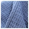 100% Cotton Breathable waffle sofa throw knit blanket